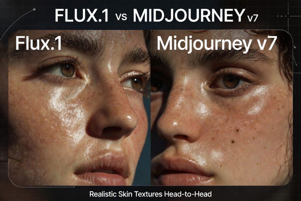 Flux.1 vs Midjourney v7