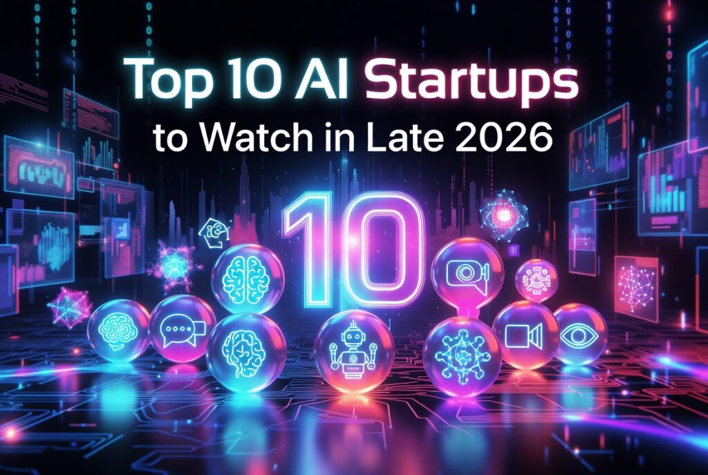 Top 10 AI Startups to Watchin Late 2026