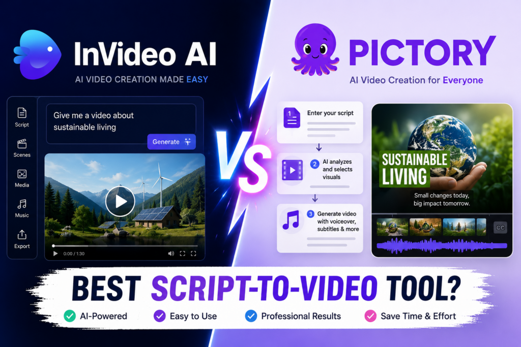 InVideo AI vs Pictory