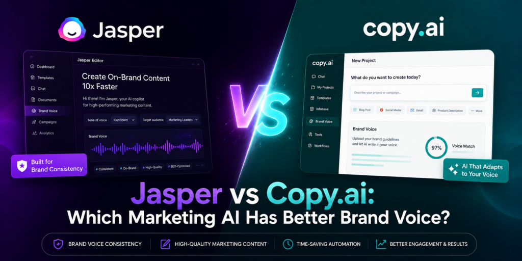 Jasper vs Copy.ai