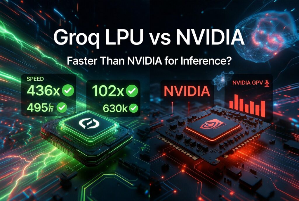 Groq vs NVIDIA inference