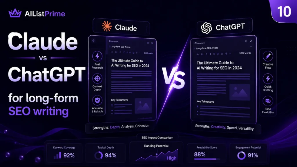 Claude vs ChatGPT：SEOライティングの長文テスト