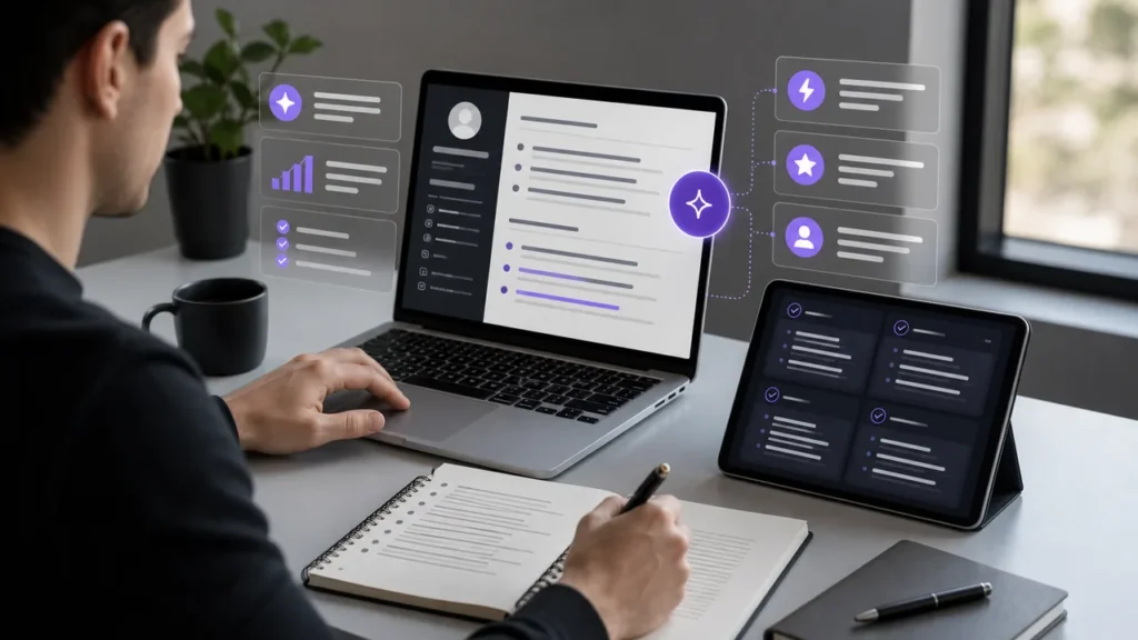 AI resume bullet point generator improving resume bullets with ATS-friendly suggestions
