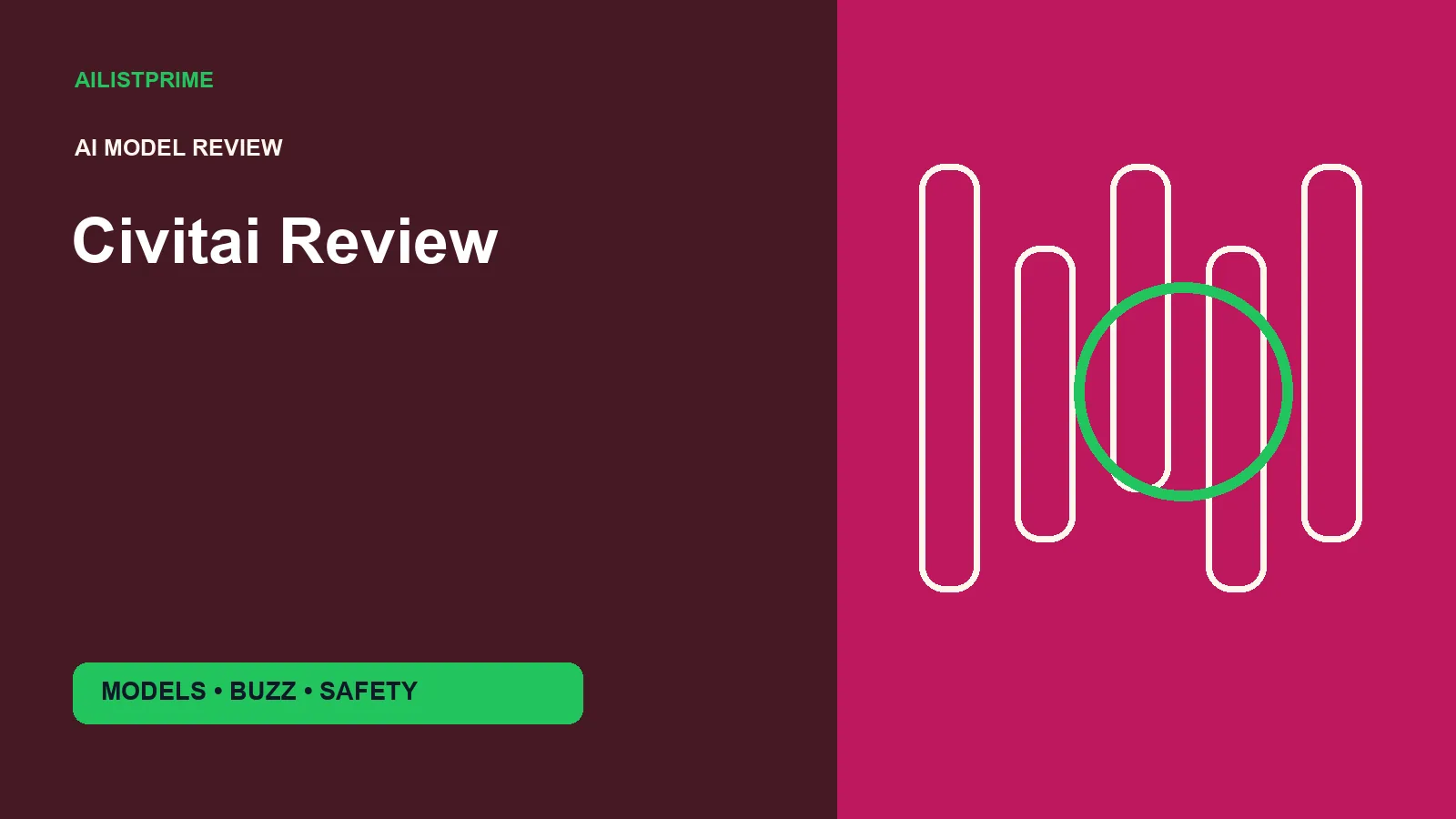 Civitai review with AI model cards local generation files Buzz and safety checks
