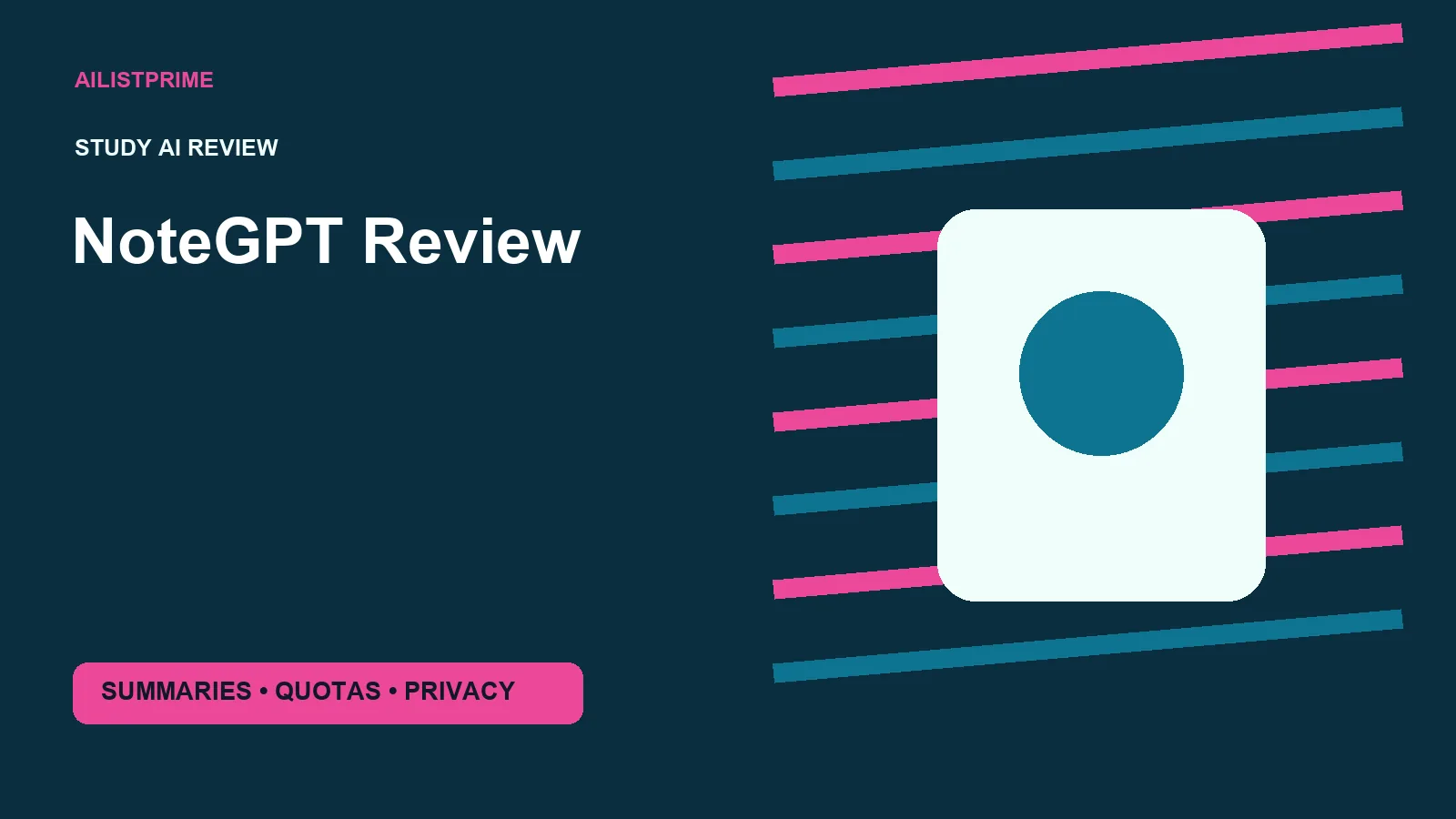 NoteGPT review with video PDF audio summaries flashcards and source verification
