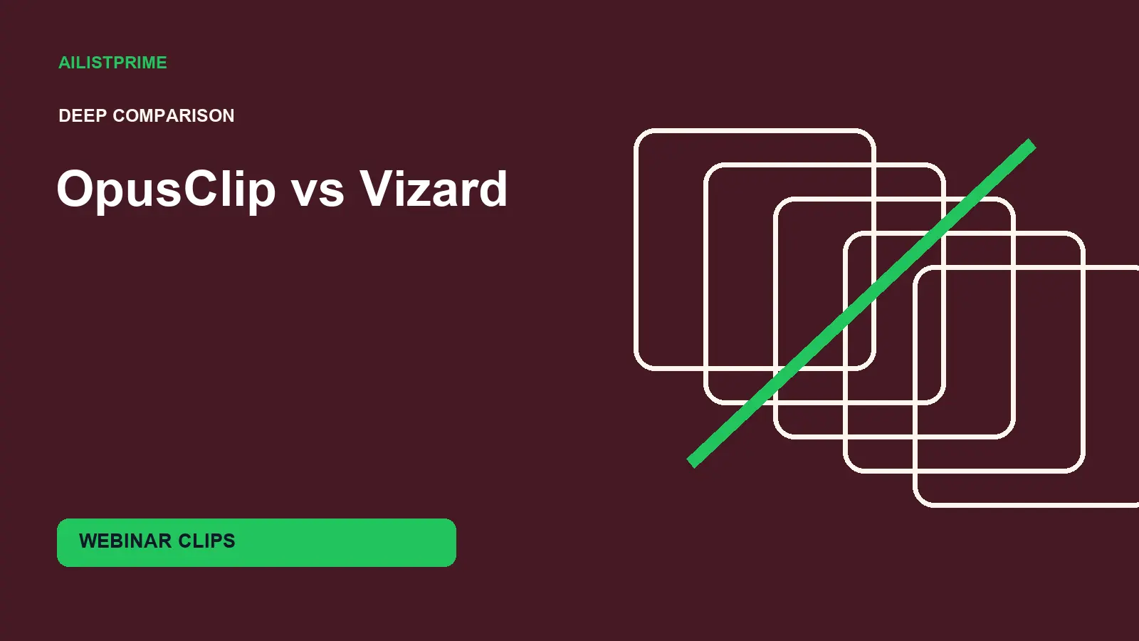 OpusClip vs Vizard deep comparison for webinar clips